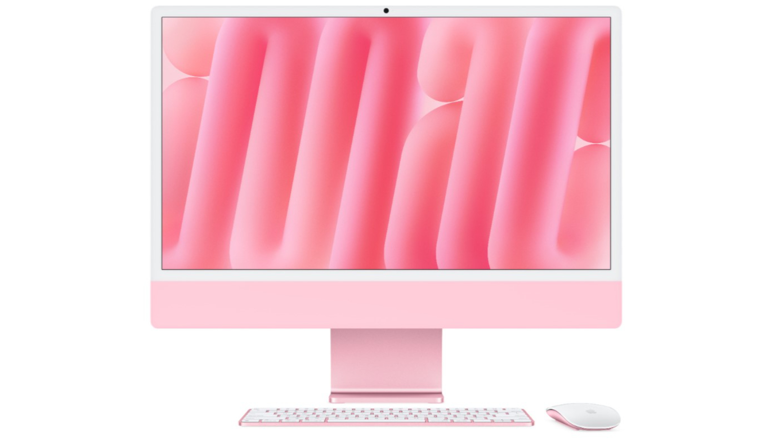 Apple 24-inch iMac M4/16GB/256GB SSD with Retina 4.5K Display + Touch ID Keyboard - Pink