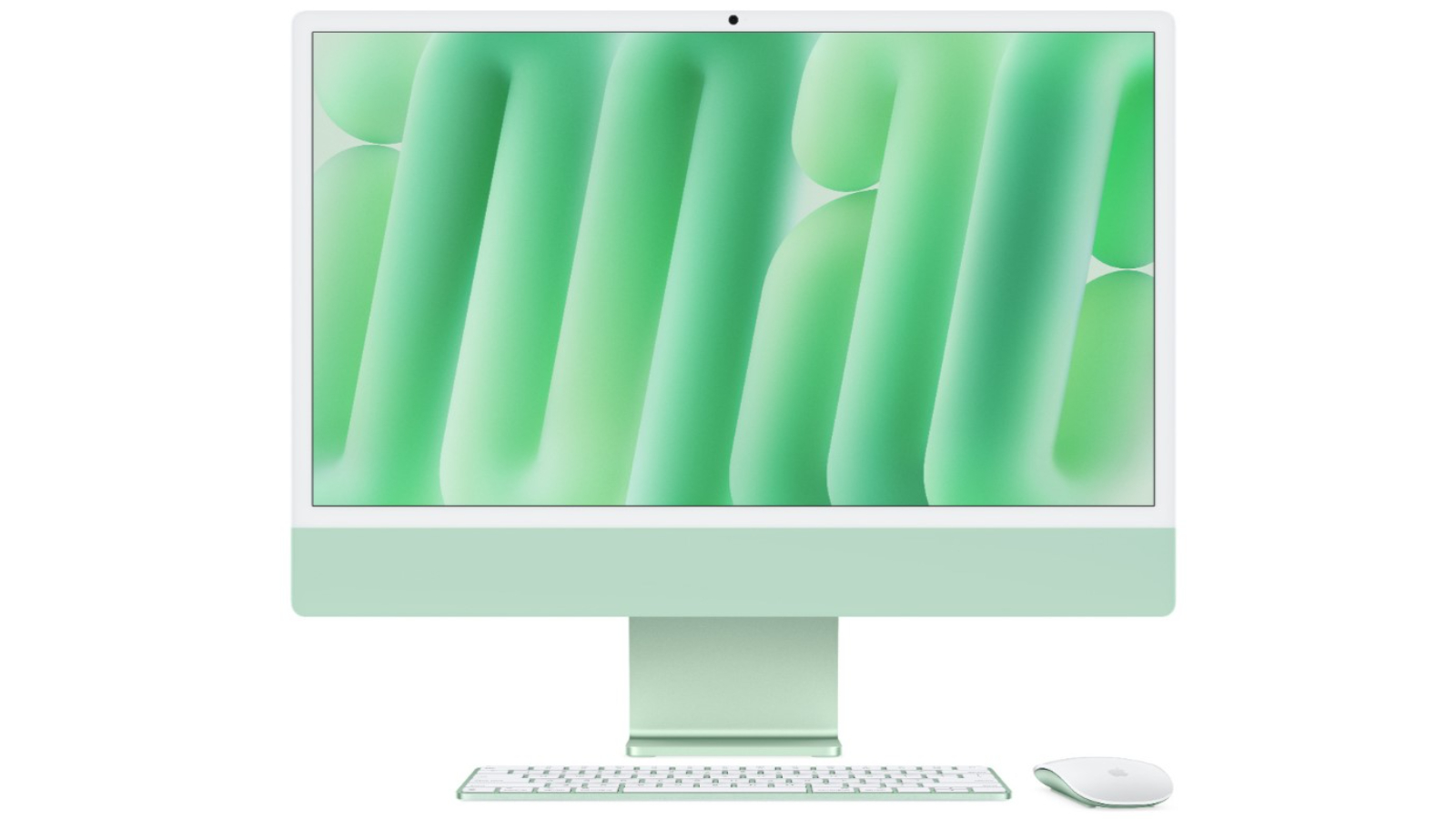 Apple 24-inch iMac M4/16GB/256GB SSD with Retina 4.5K Display + Touch ID Keyboard - Green