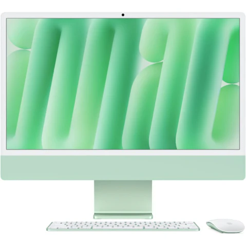 Apple 24-inch iMac M4/16GB/256GB SSD with Retina 4.5K Display + Touch ID Keyboard - Green