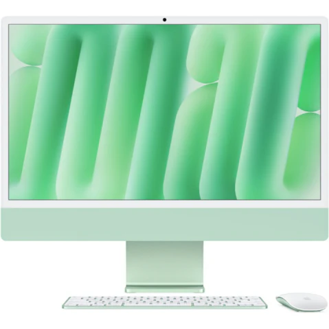 Apple 24-inch iMac M4/16GB/512GB SSD with Retina 4.5K Display + Touch ID Keyboard - Green