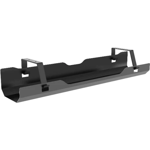 Brateck Under-Desk Cable Management Tray - 600x135x108mm - Black