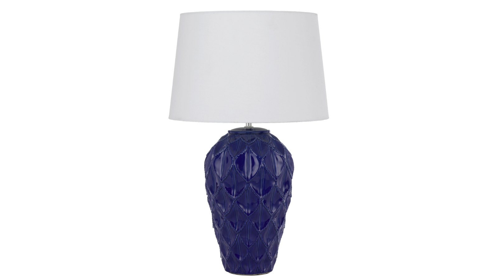 Pretty & Practical Chamonix Ceramic Table Lamp for Modern Coastal/Classic Interior