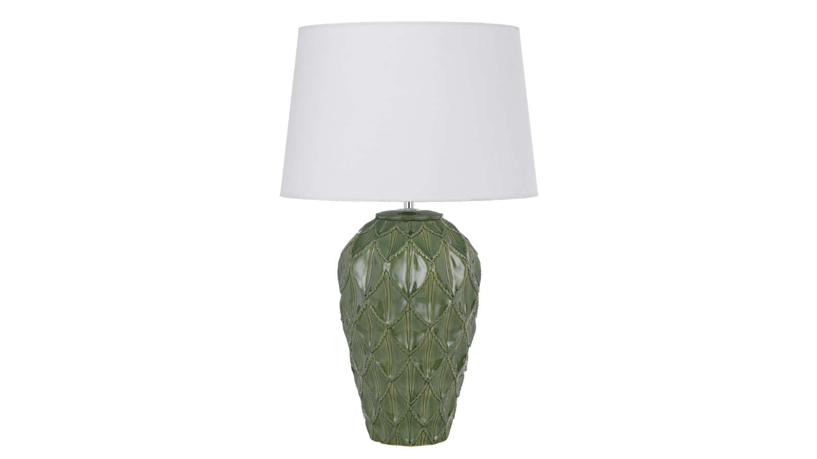 Pretty & Practical Calais Ceramic Table Lamp with Artistic Form for Elegant Interior