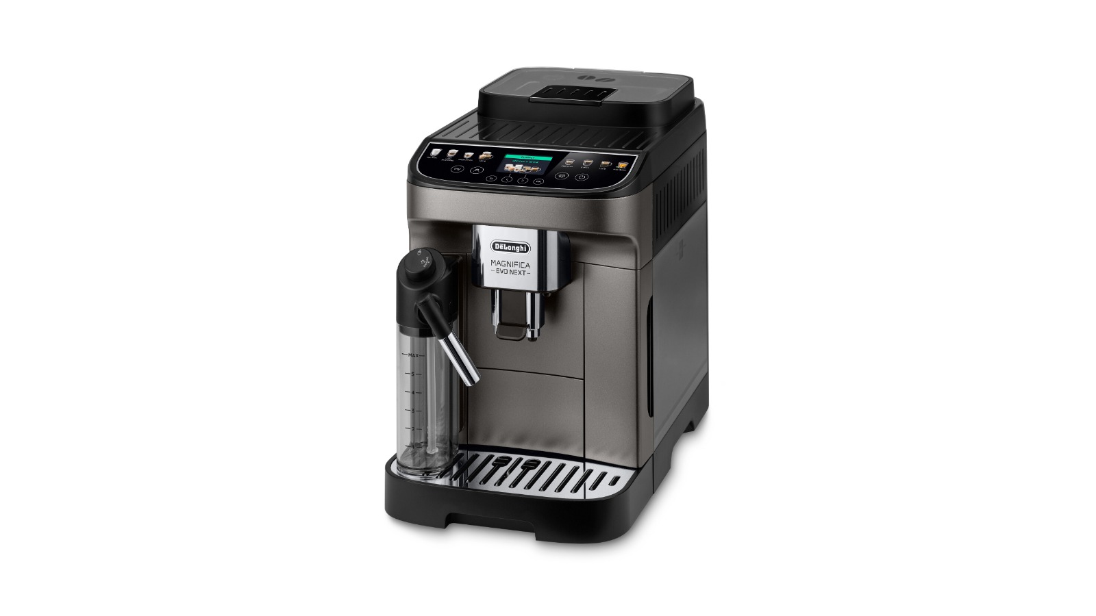 DeLonghi Magnifica Evo Next Automatic Coffee Machine - Grey and Black