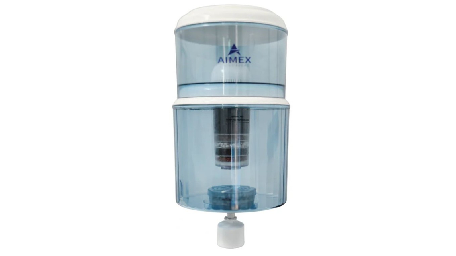 Aimex Water 8-Stage Filter Purifier Water Bottle with Activated Charcoal and Maifan Stone - 20L