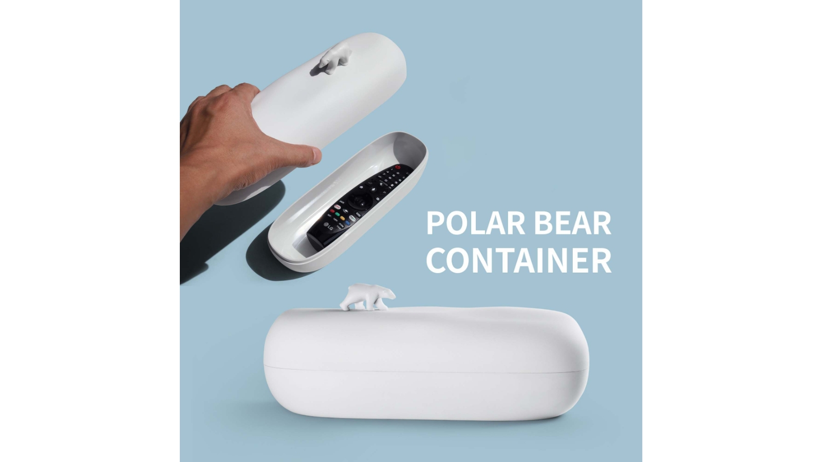 Polar Bear Container - White