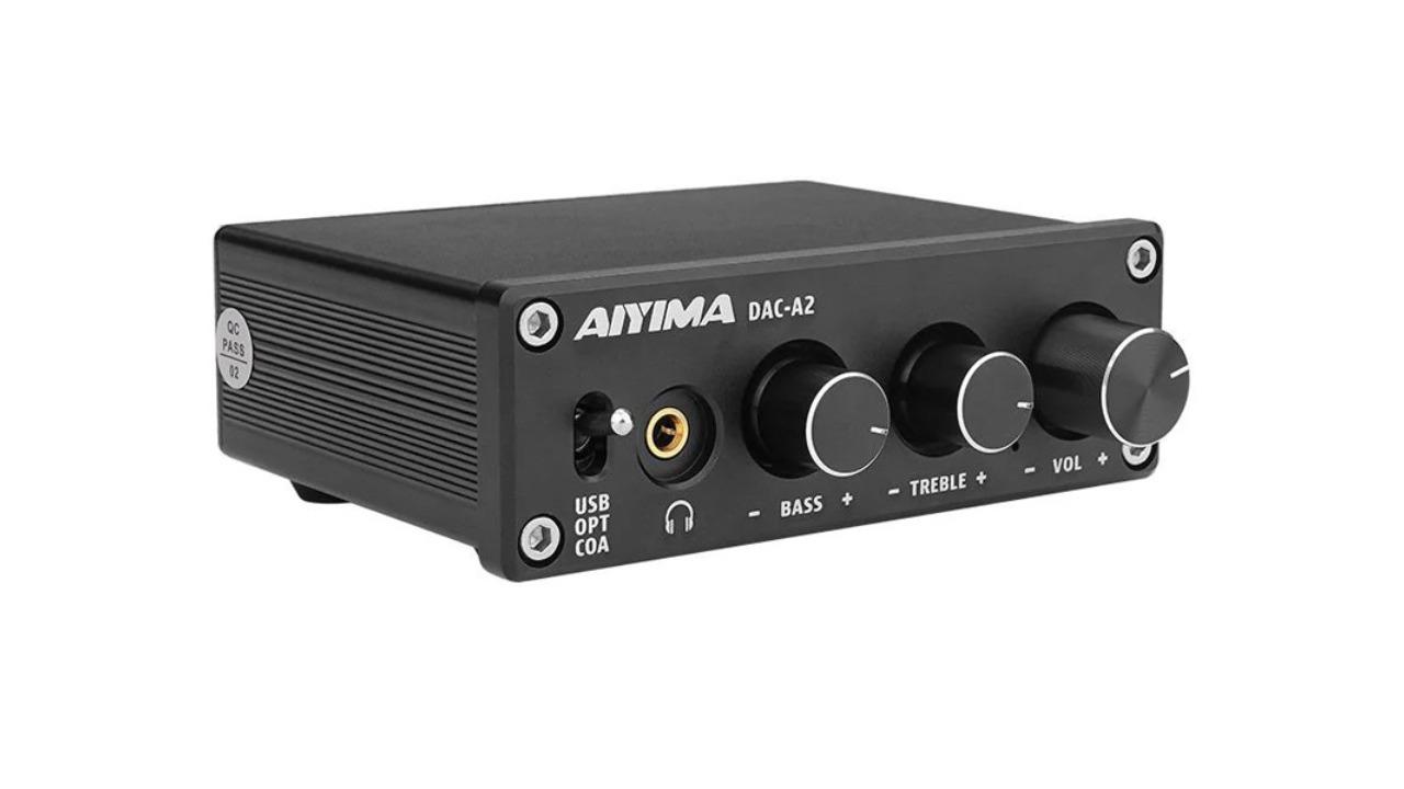 Aiyima DAC-A2 Digital to Analog Audio Converter and Headphone Amplifier
