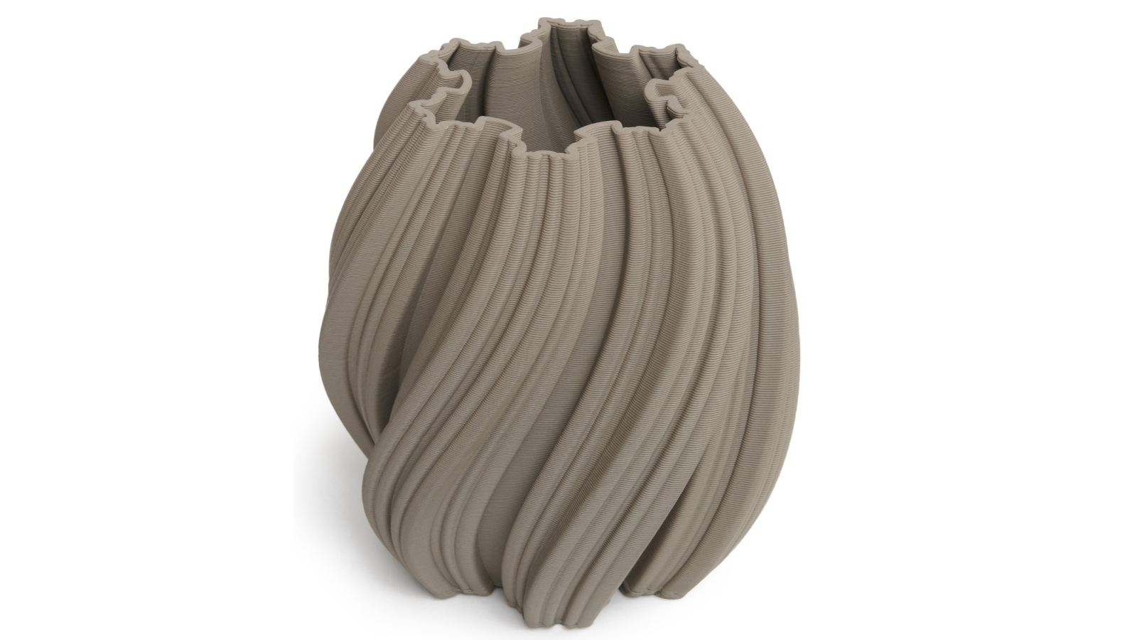 One Six Eight London (Osel) EMMA 21cm Vase - Tan