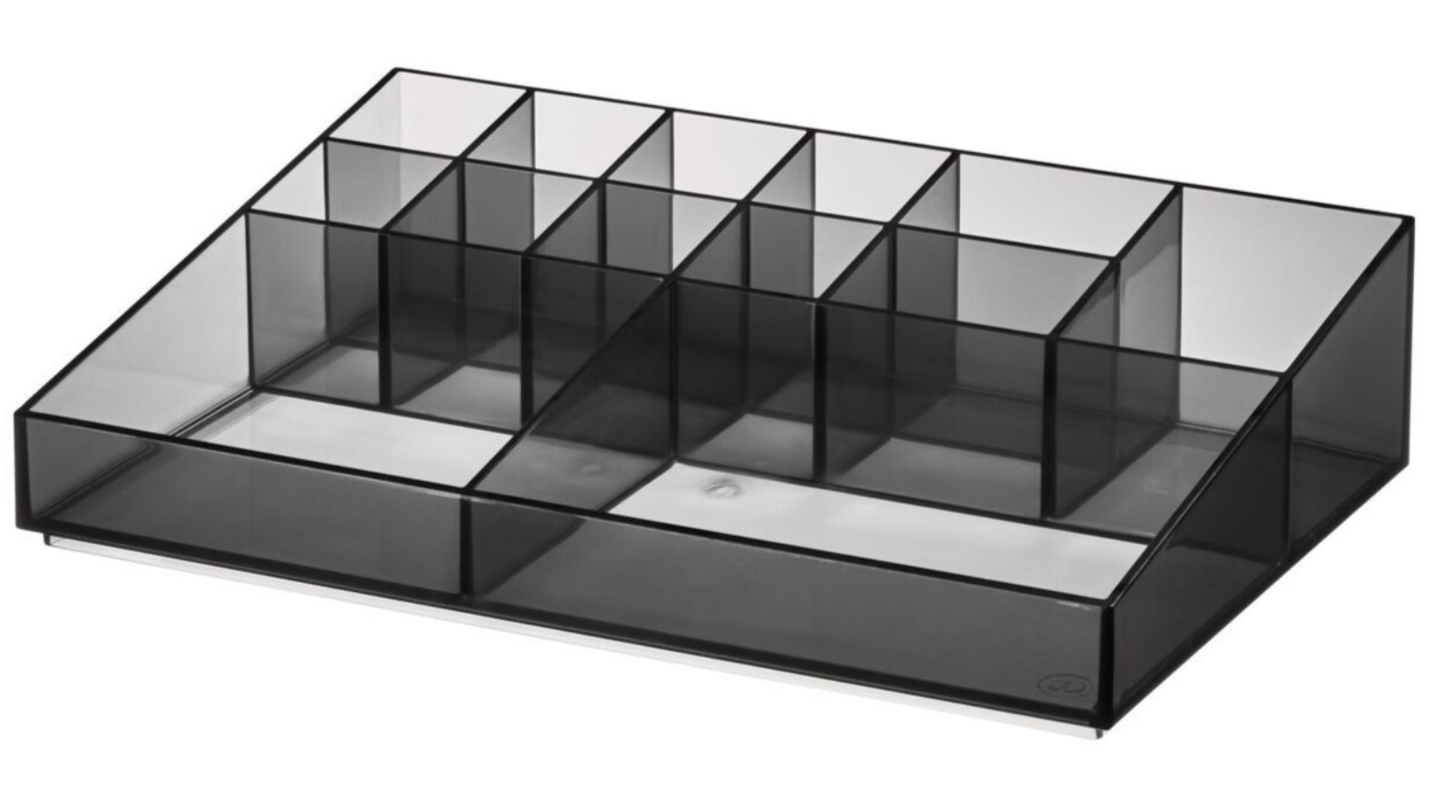 iDesign Sarah Tanno Cosmetic Station - Smoke