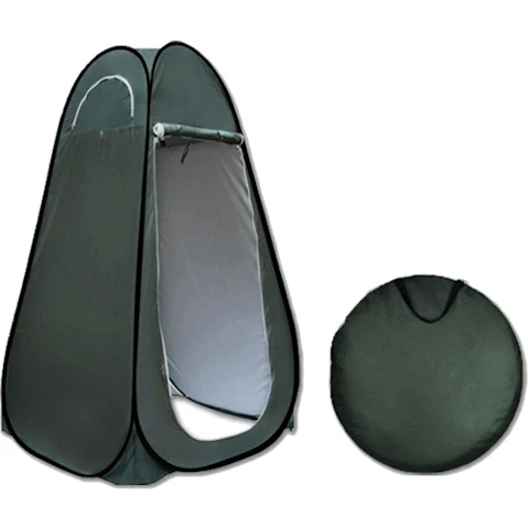 Bargene Pop Up Camping Shower Room Tent Portable - Green