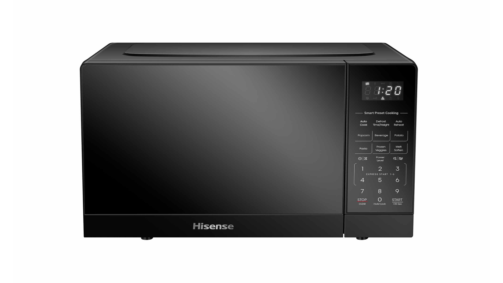Hisense 20L Solo Microwave Oven - Black