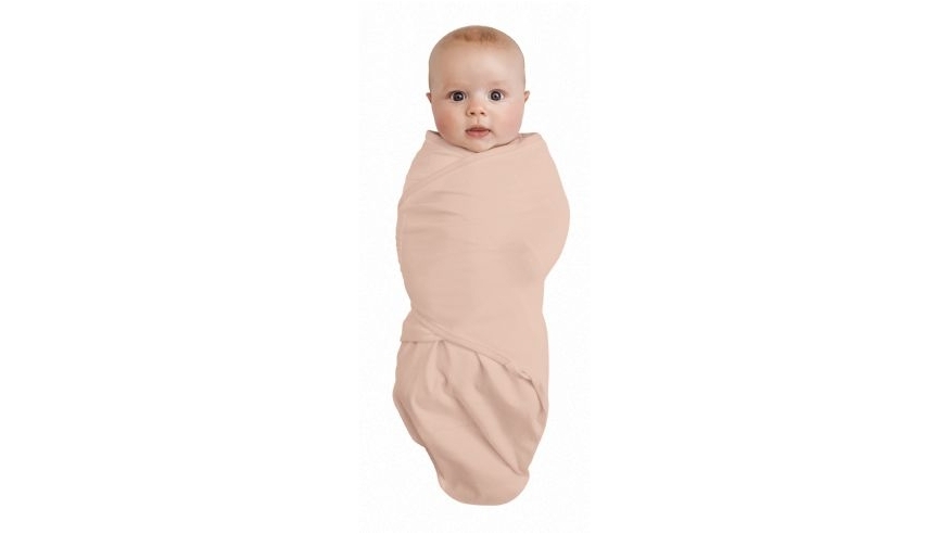 BabyStudio Bamboo from Viscose Swaddlewrap Dusty Pink - 3-9 Months