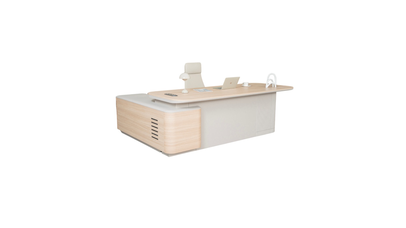 Innovatec Orban Right Return Executive Desk - Oak