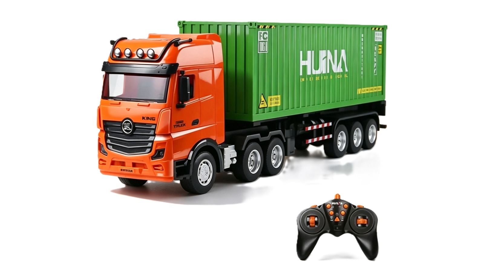 Huina 1/18 Semi-Container Truck Remote Controlled Toy