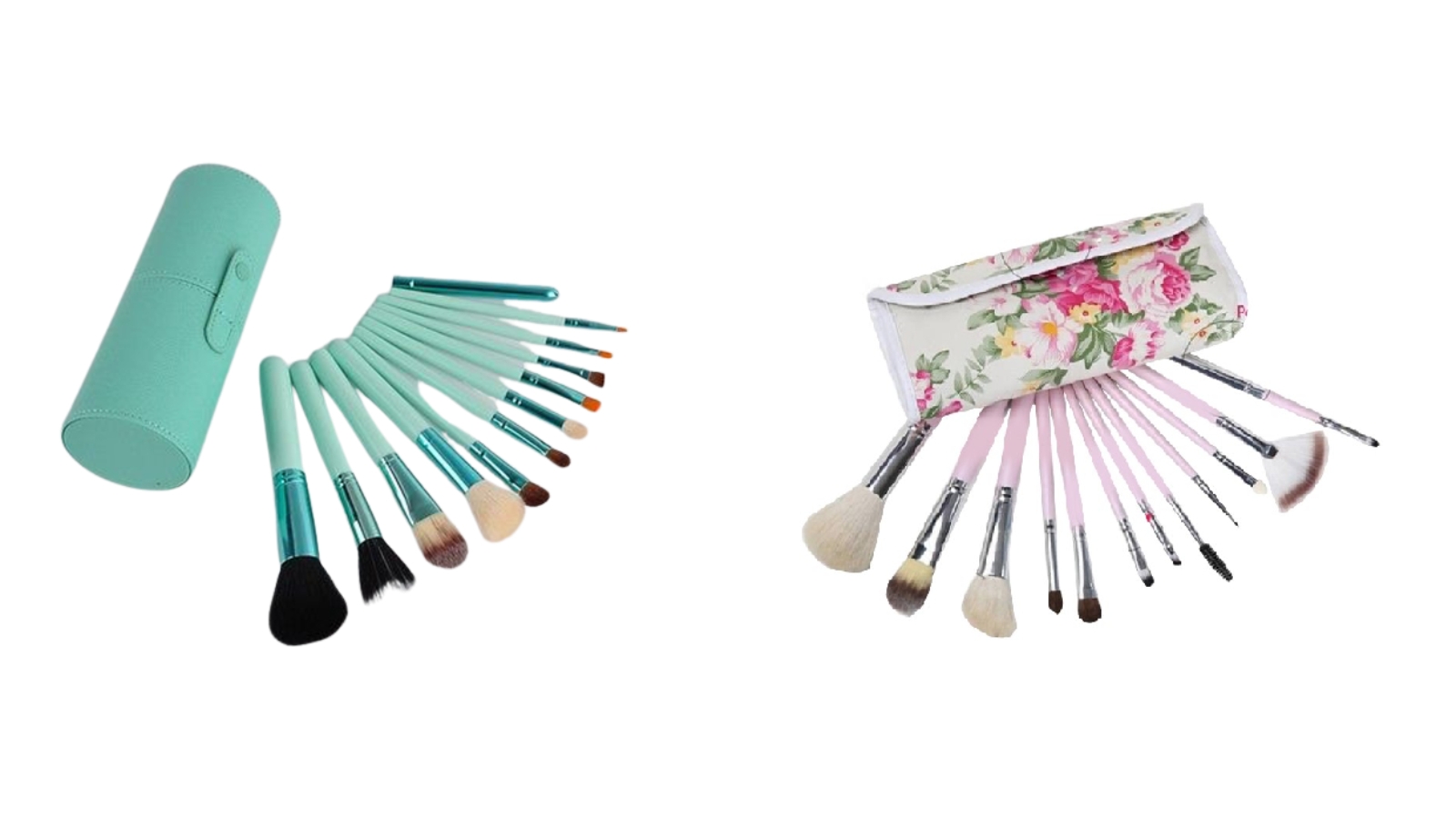 TODO Soft Bristle 12 Piece Professional Makeup Brush Set with Carry Case 