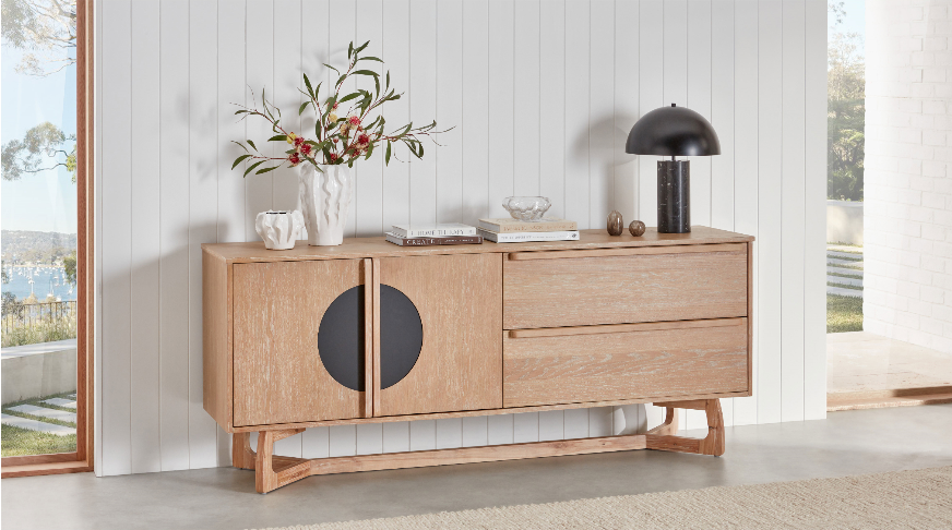 Malibu Buffet - Whitewash 