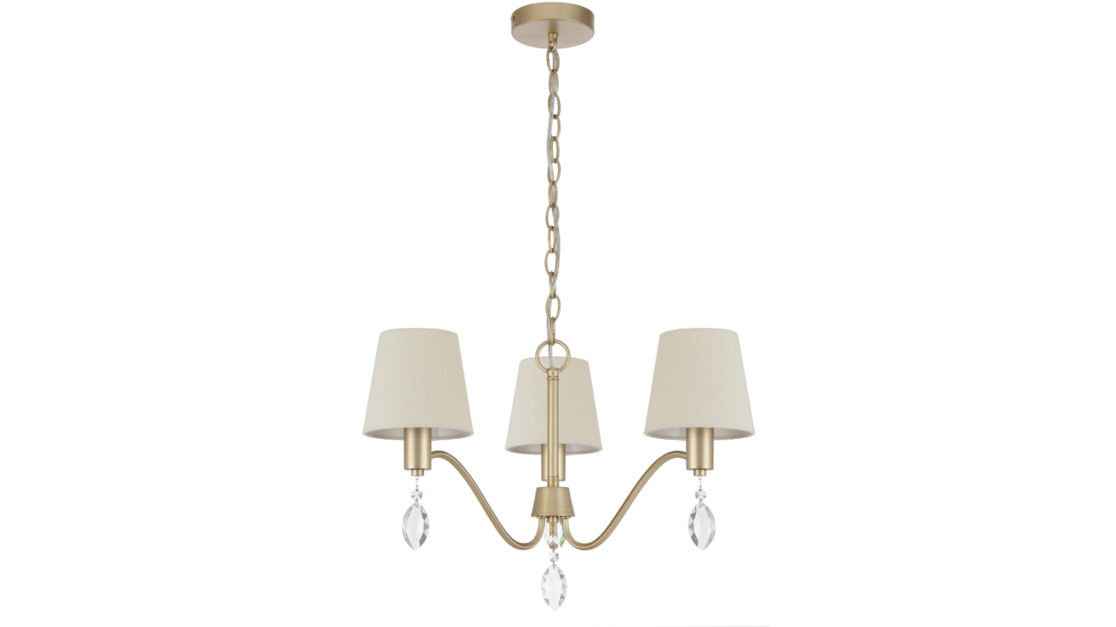 Pretty & Practical Metal Dresden Elegant Crystal Pendant Light - Antique Silver