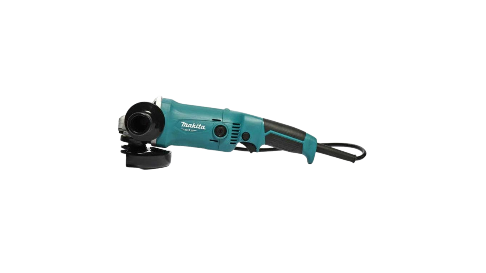 Makita 240V Corded Electric Angle Grinder with Soft Grip - 12.5cm
