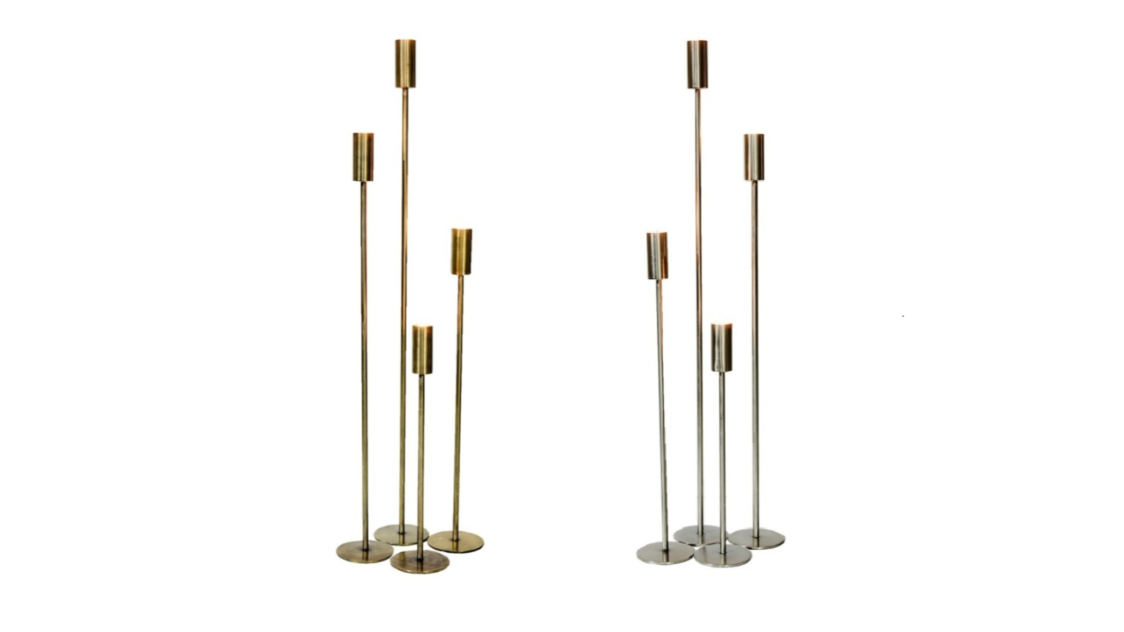SSH Collection Ava 70cm Tall Single Candle Stand