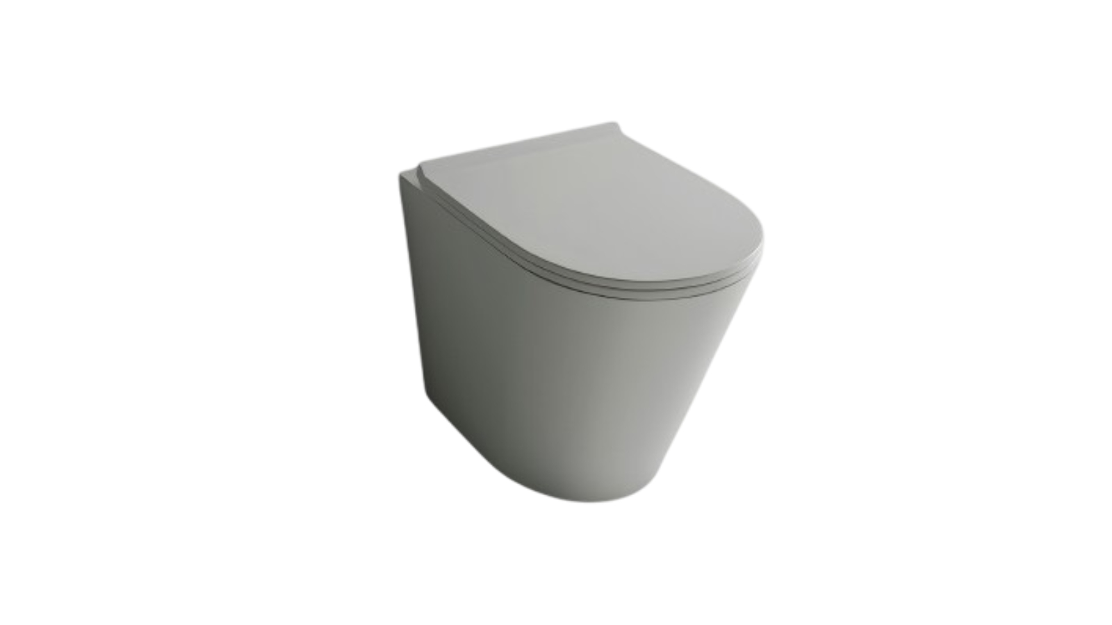 Studio Bagno Manhattan Wall Faced Package with Oli 74 Pneumatic Cistern - Gloss White