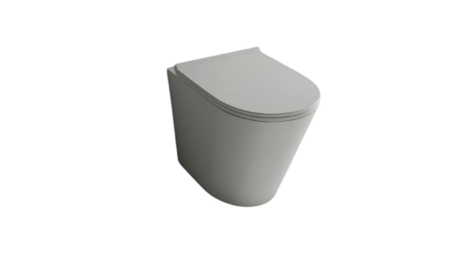 Studio Bagno Manhattan Wall Faced Package with Expert Evo Pneumatic Cistern - Gloss White