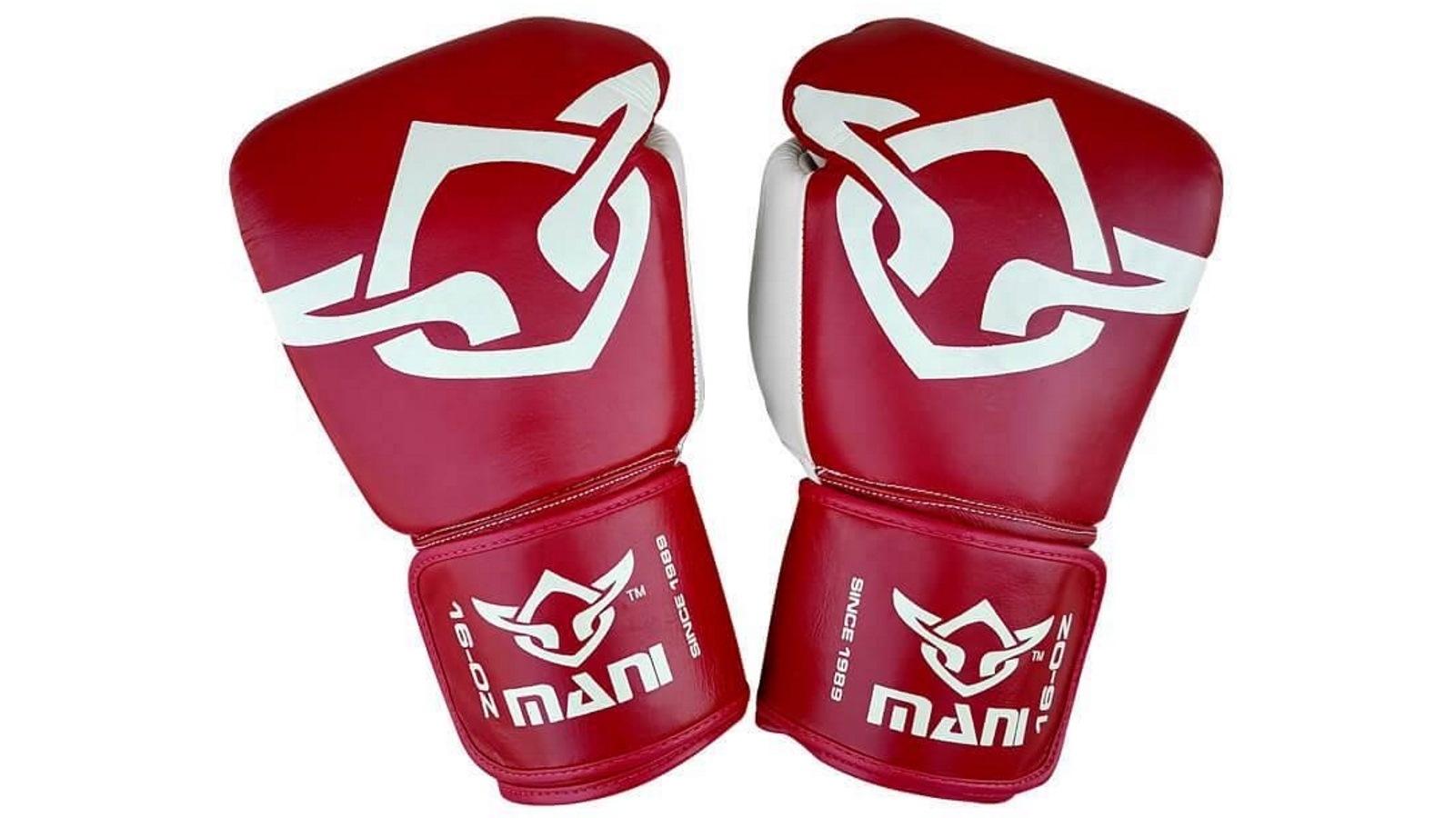 Mani Sports Muay Thai Boxing Gloves Burgundy