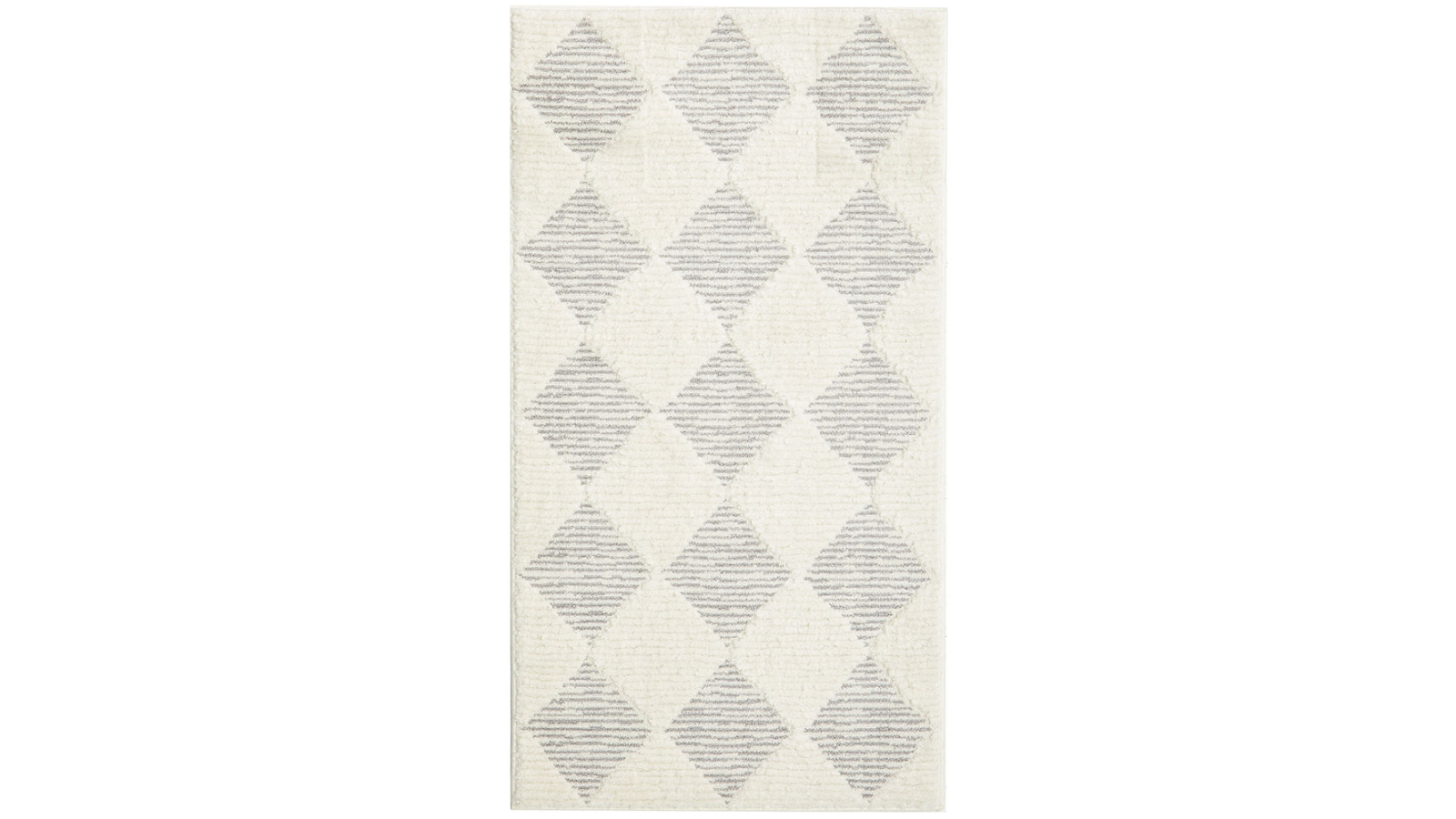The Weave Studio Daisy Aylin Diamond Ivory Rug - 150 x 80cm