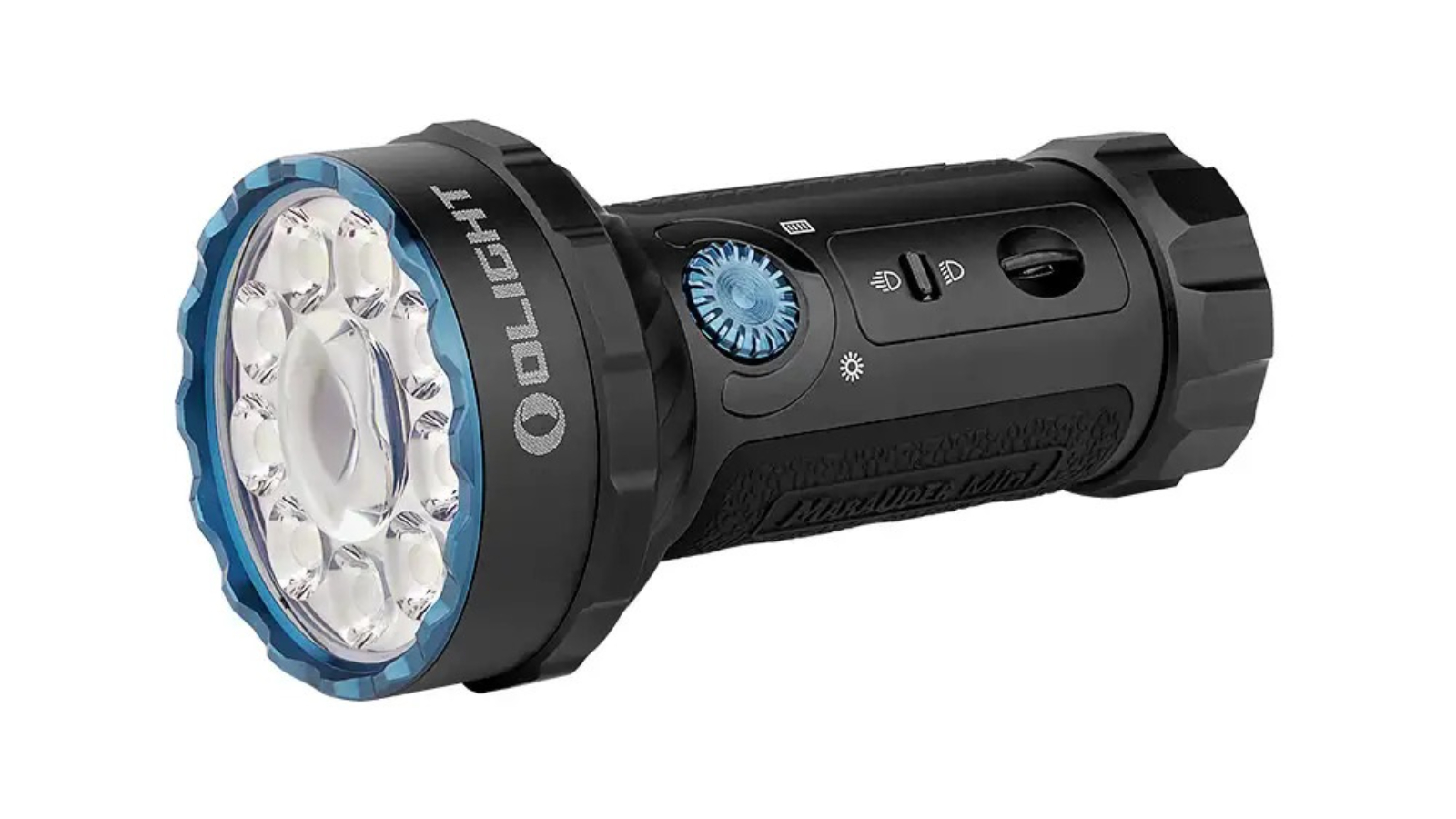 Olight Black Marauder High Intensity LED Torch - Mini
