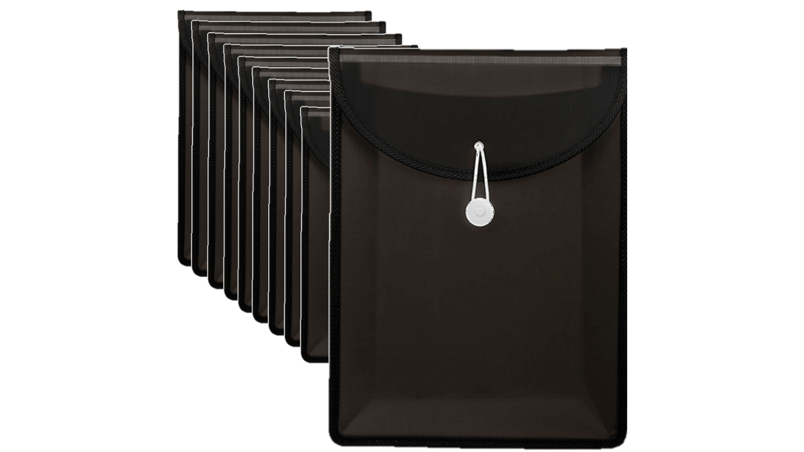 Marbig Pack of 10 Top Load File Folder with PP A4 Elastic Closure ...