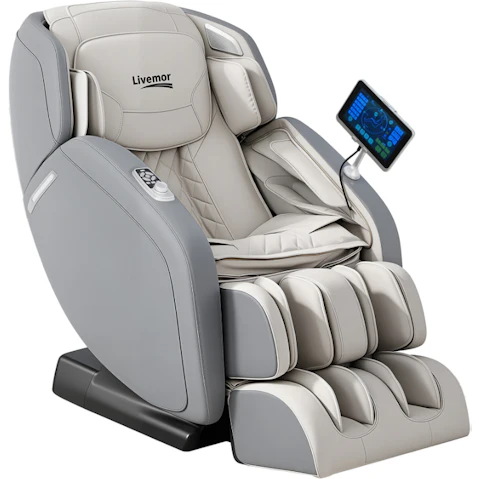 Livemor Massage Chair 4D Electric Shiatsu Home Recliner