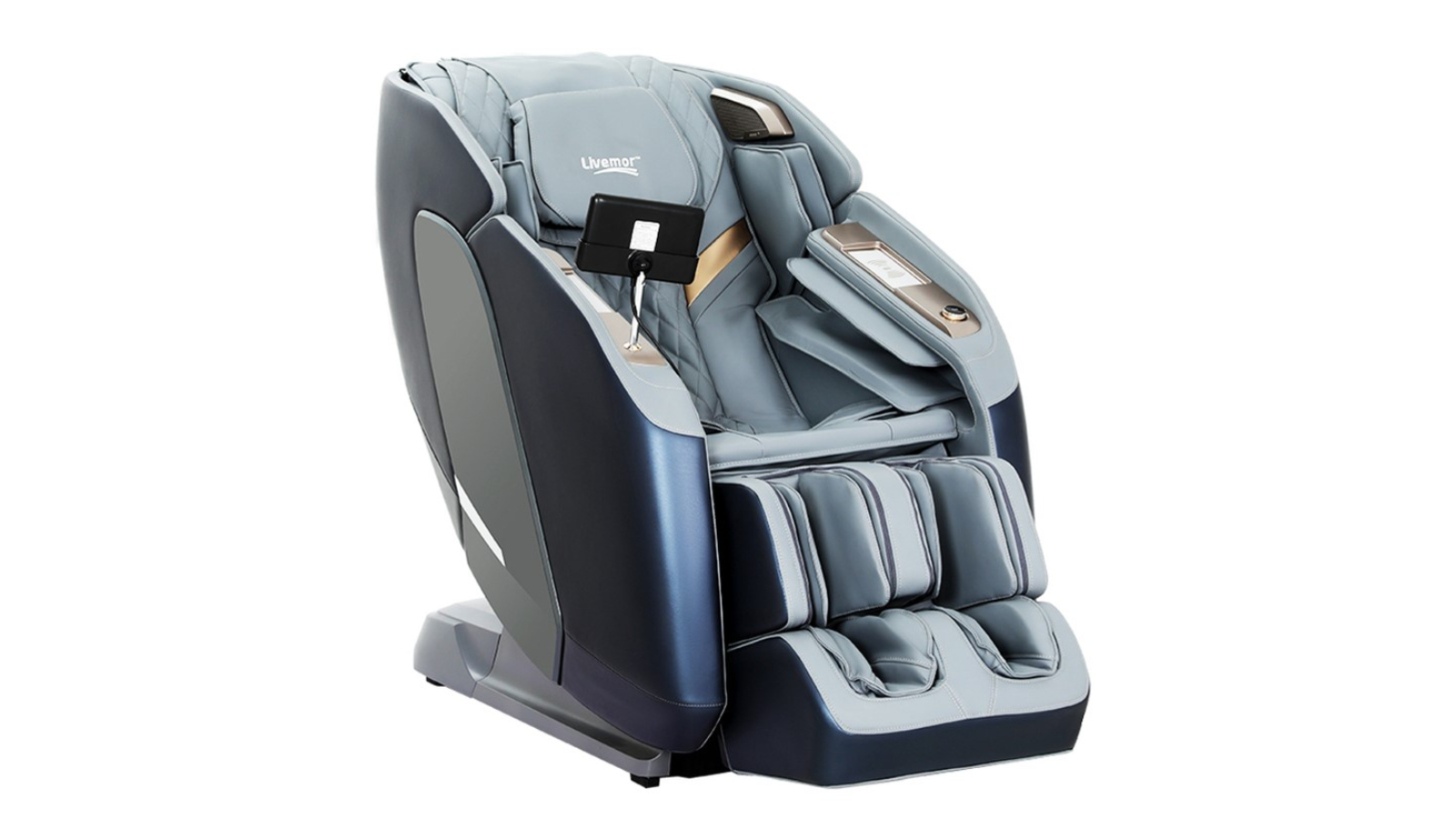 Livemor Electric Massage Chair 4D Home SLtrack Recliner Harvey Norman