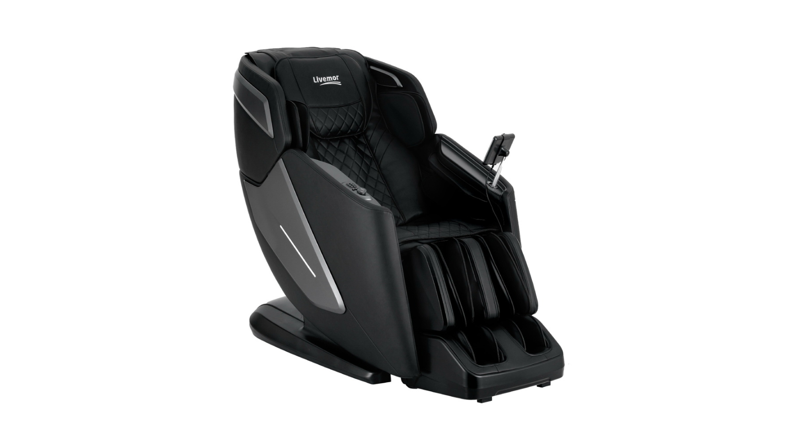 Livemor 4D Electric Recliner Home Massager Chair - Black