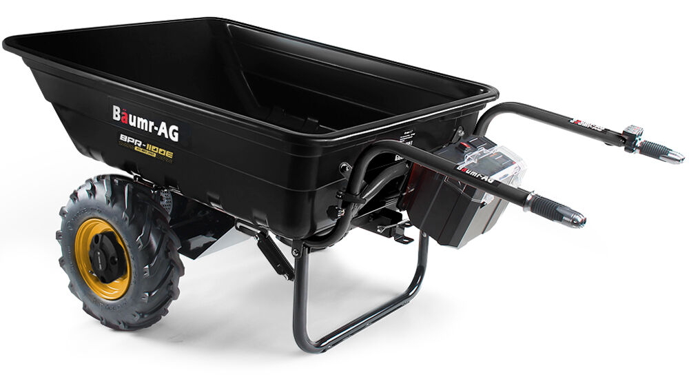 Baumr-AG 300kg 40V Powered Wheelbarrow