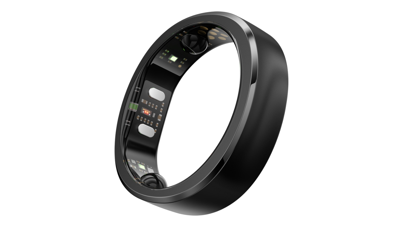 RingConn Gen 3 Matte Black Smart Ring - Size 15