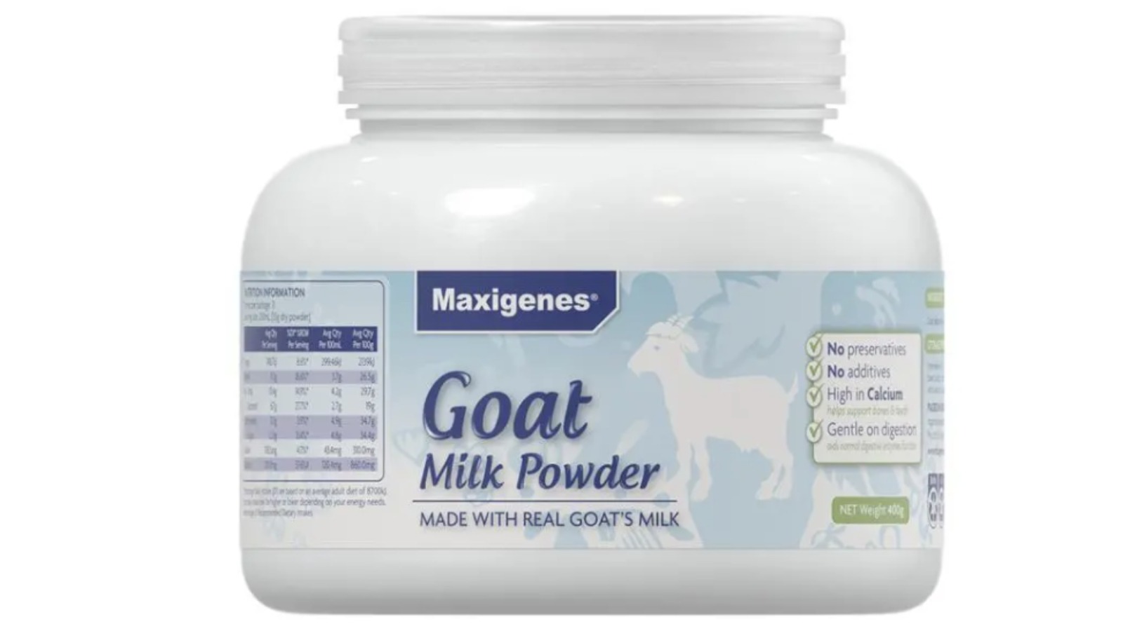 Maxigenes 400g Goat Milk Powder