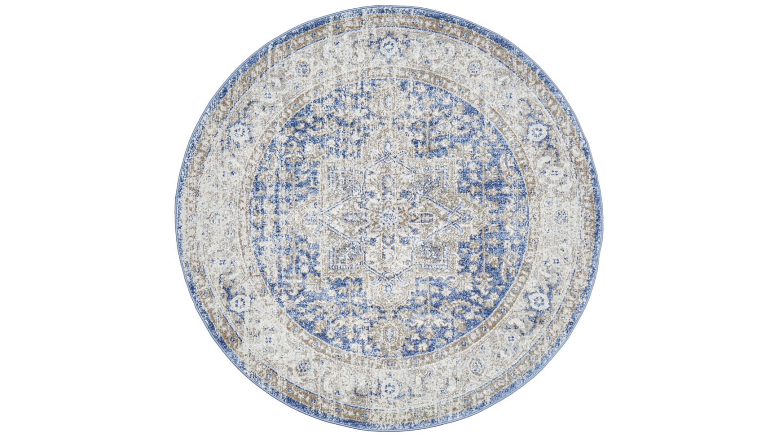 The Weave Studio Joie Hugo Ocean Round Rug