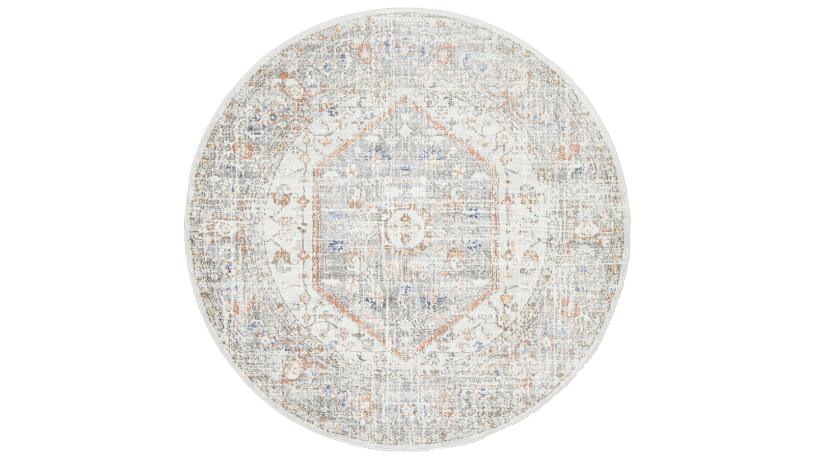 The Weave Studio Joie Lorissa Silver Round Rug
