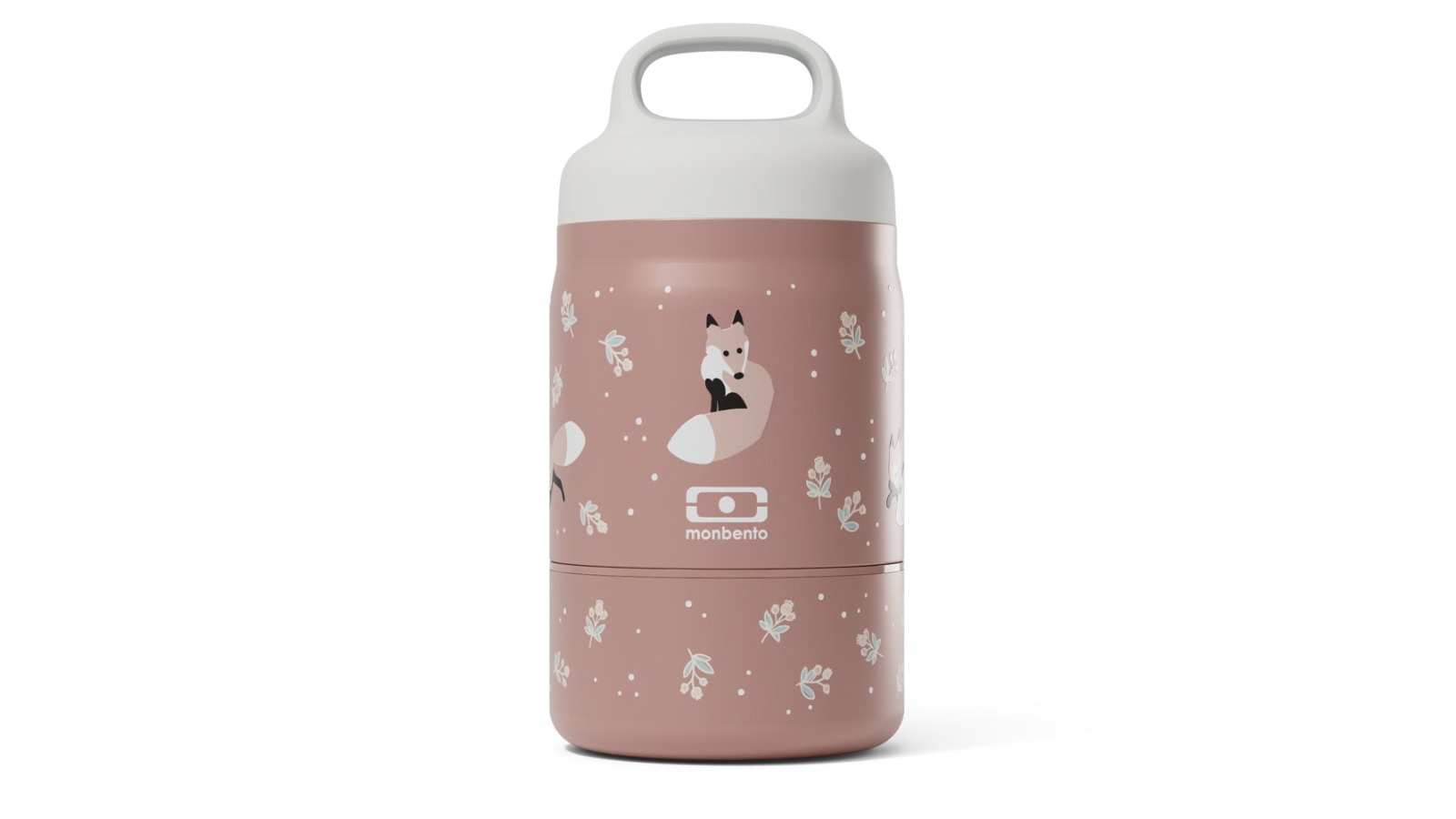 Monbento Kids Handy Insulated Lunch Box with Compartment - Fox