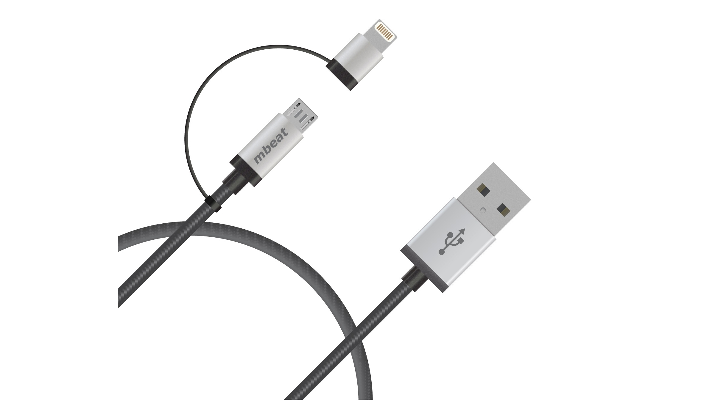 Mbeat 2in1 Lightning and Micro USB Data Cable Harvey Norman
