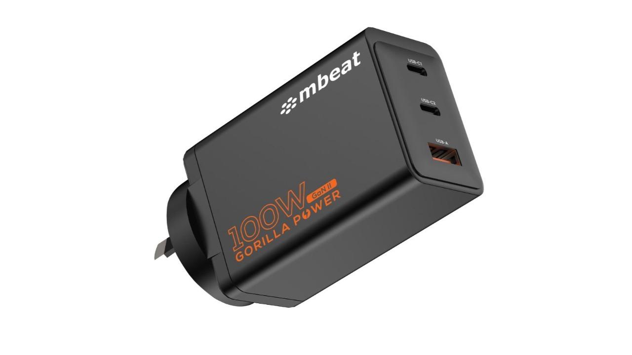 MBeat PD GaN II Gorilla Power 100W USB-C Charger
