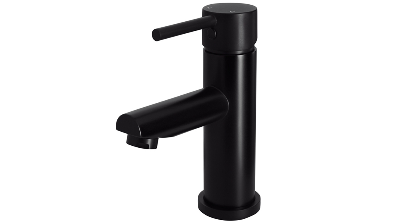 Meir Round Basin Mixer - Matte Black