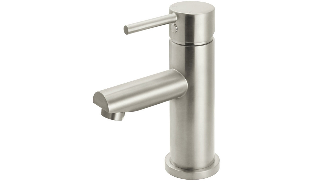 Meir Round Basin Mixer - PVD Brushed Nickel