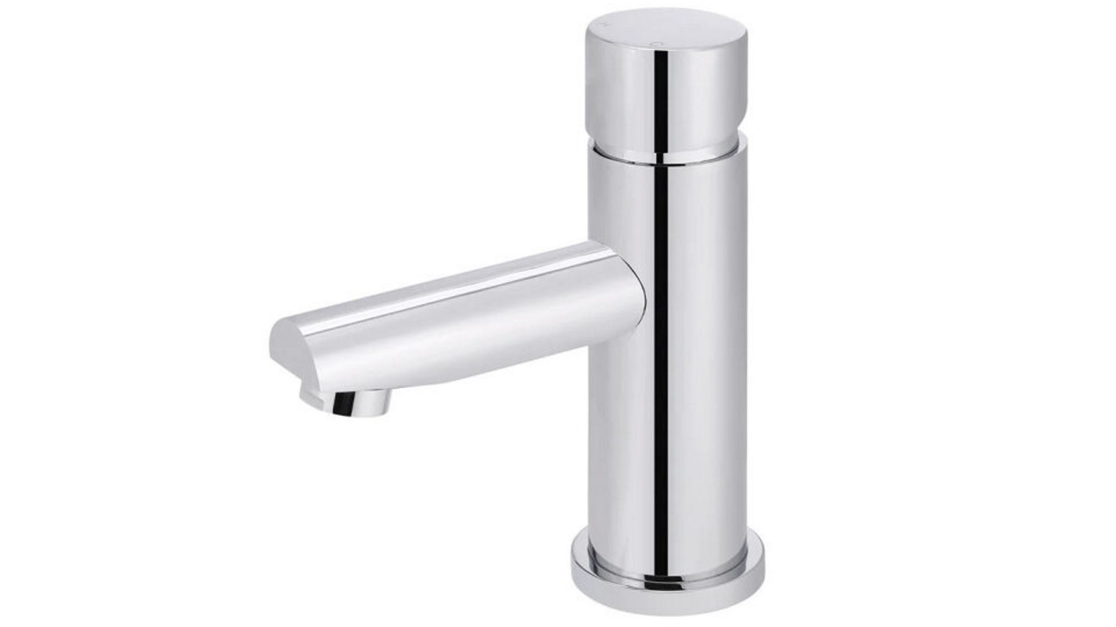 Meir Pinless Round Basin Mixer - Chrome