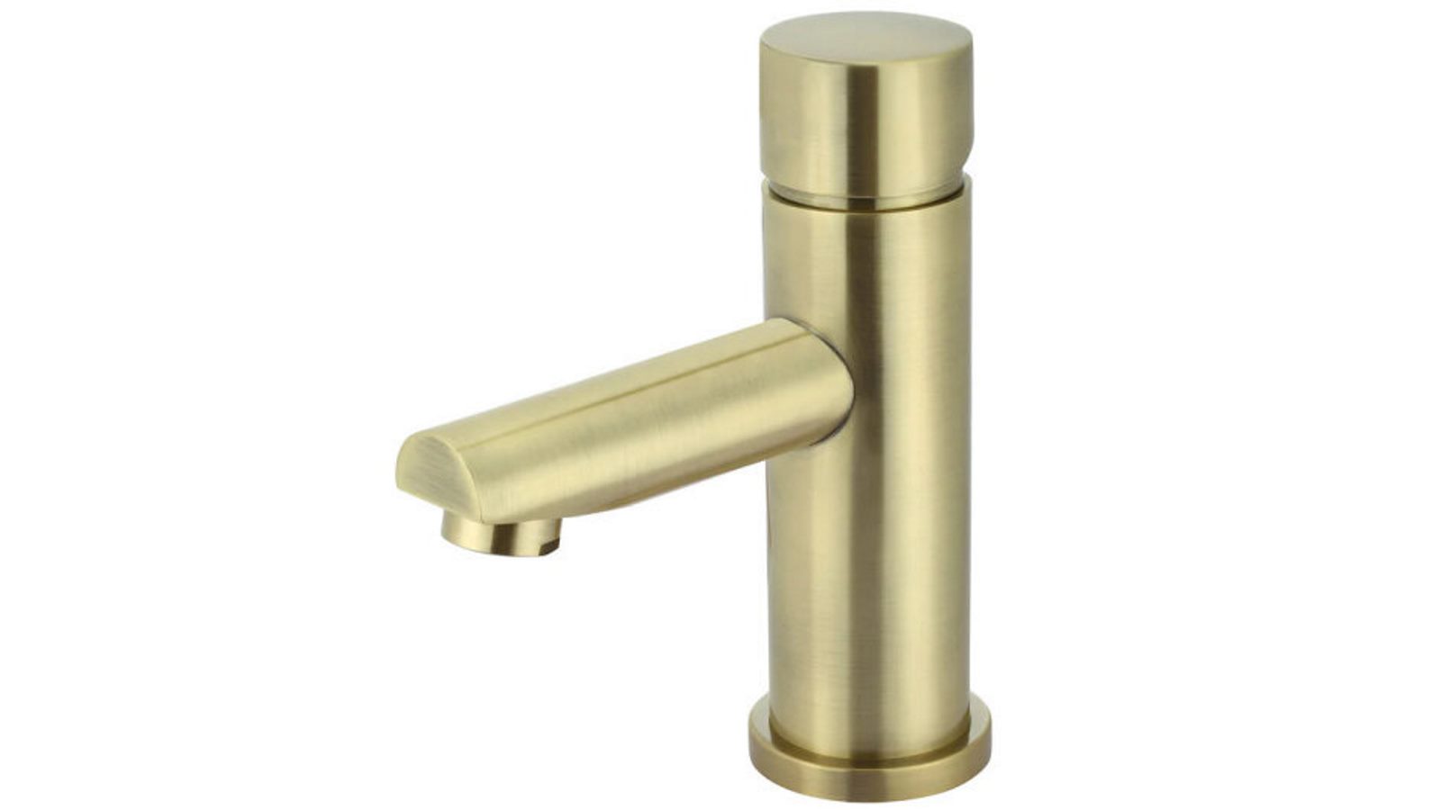 Meir Pinless Round PVD Basin Mixer - Tiger Bronze