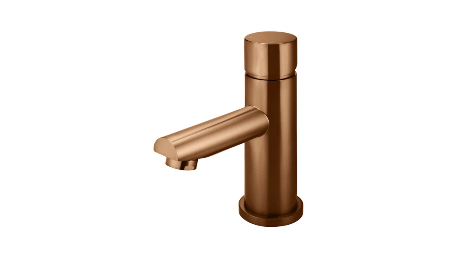 Meir Round Pinless Basin Mixer - Lustre Bronze