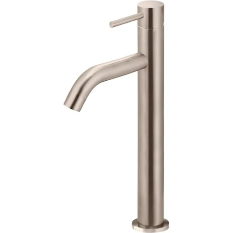 Meir Piccola Tall Basin Mixer - Champagne