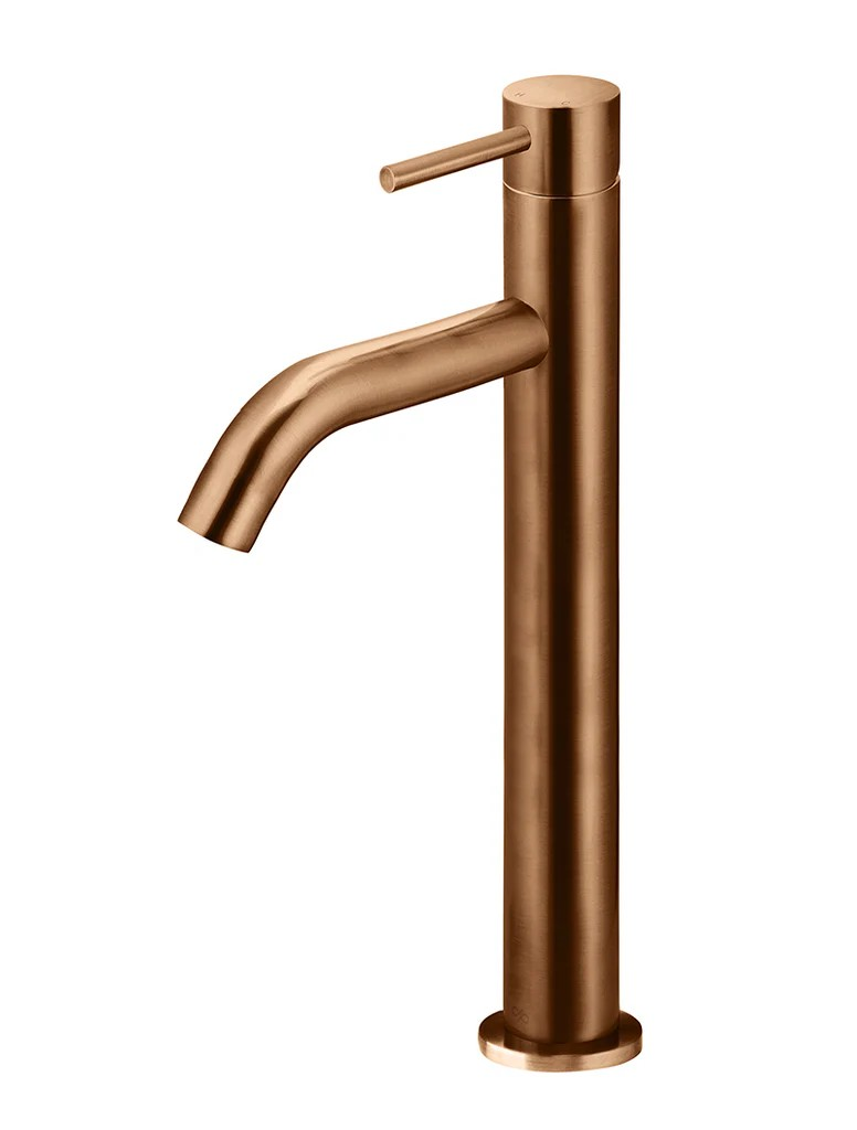 Meir Piccola Tall Basin Mixer - Lustre Bronze