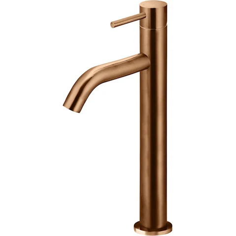 Meir Piccola Tall Basin Mixer - Lustre Bronze