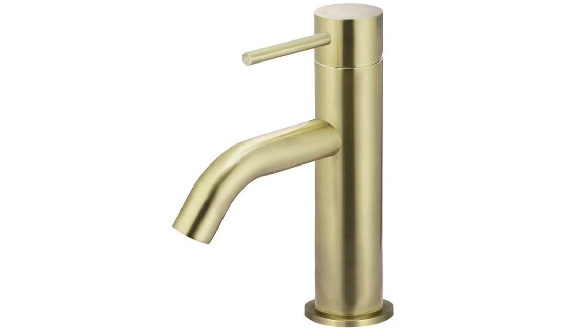 Meir Piccola Basin Mixer - Tiger Bronze