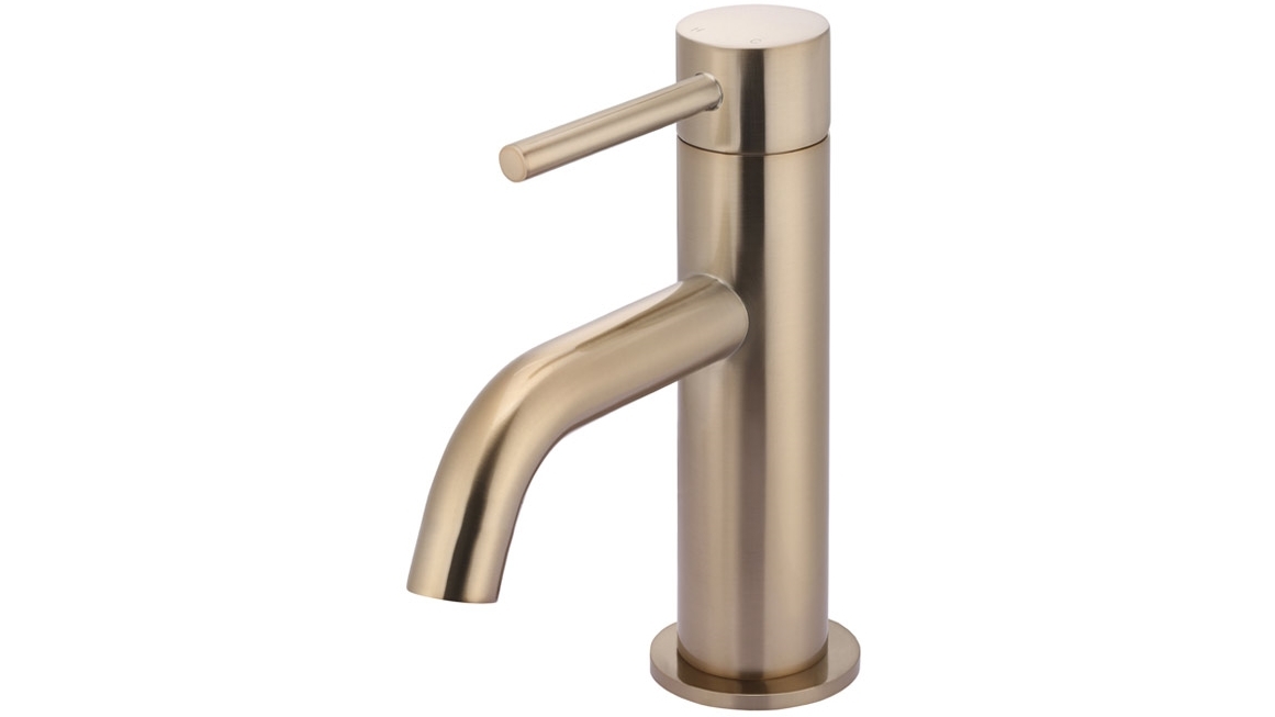 Meir Piccola Basin Mixer - Champagne